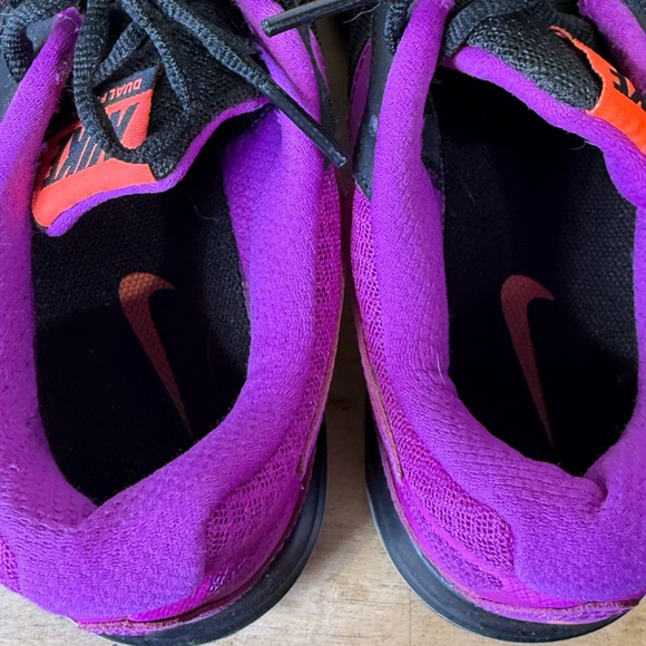 Nike Dual Fusion Run 3 Running Shoes Black Purple Women’s Size 9 - Picture 10 of 11